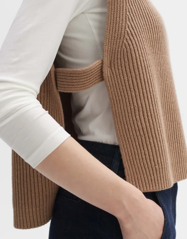 Frau someday Fashion Gebreide Items>Abibo Cape