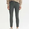 Frau someday Fashion Broeken>Coated Jeans Emily Zip