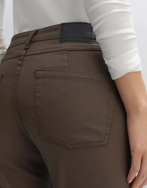 Frau someday Fashion Broeken>Coated Jeans Evita Reloaded