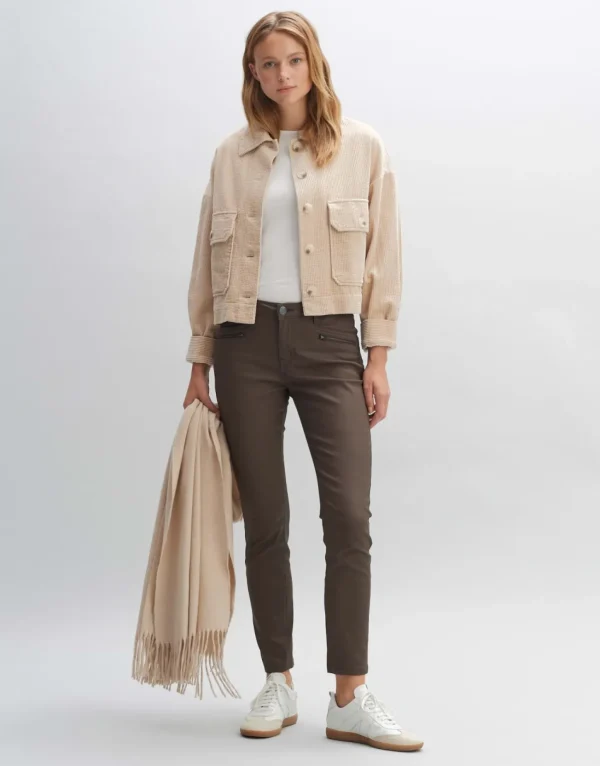 Frau someday Fashion Broeken>Coated Jeans Evita Reloaded