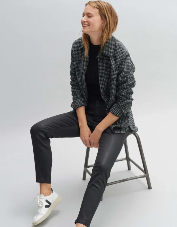 Frau someday Fashion Broeken>Coated Jeans Evita Reloaded