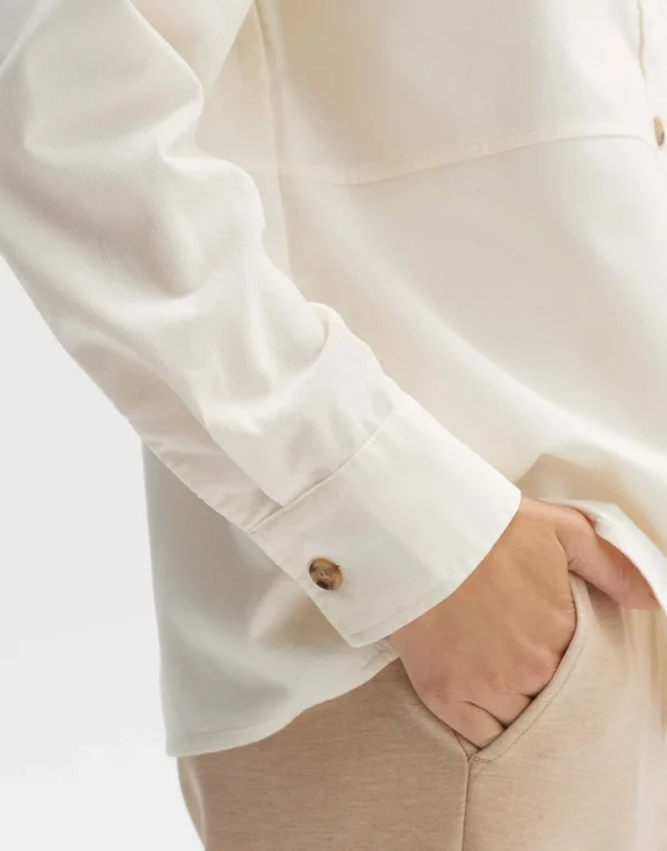 Frau someday Fashion Blouses>Corduroy Bloes Fleandra