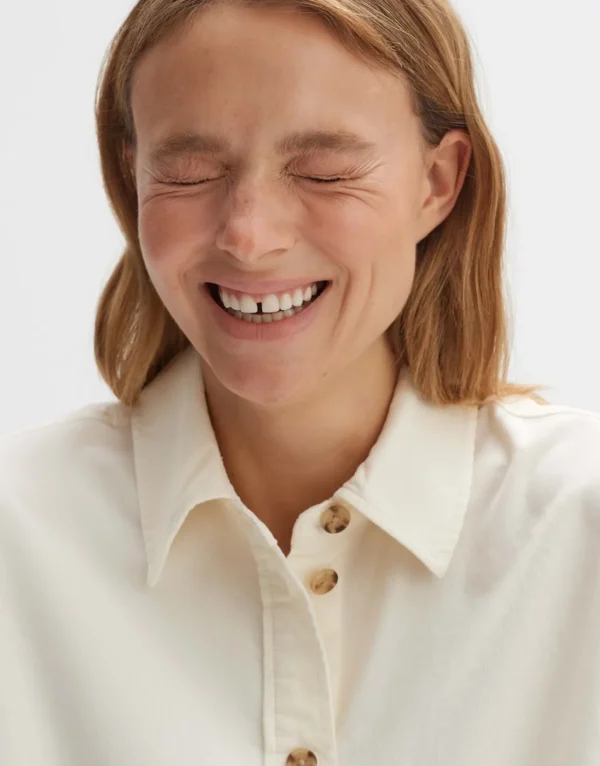 Frau someday Fashion Blouses>Corduroy Bloes Fleandra