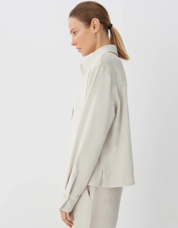 Frau someday Fashion Blouses>Corduroy Bloes Zortney