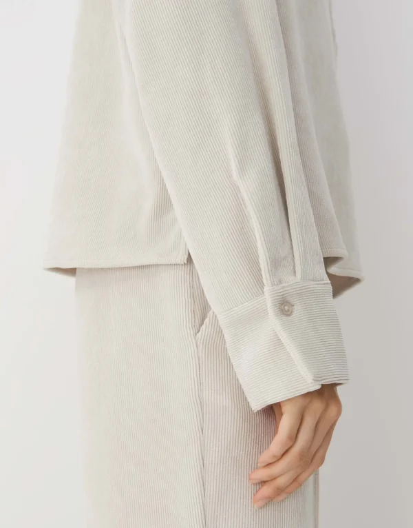Frau someday Fashion Blouses>Corduroy Bloes Zortney