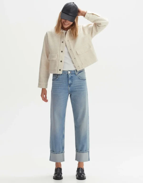 Frau someday Fashion Jeans>Cropped Straight Jeans Malvi Roll-Up