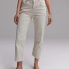 Frau someday Fashion Jeans>Cropped Straight Jeans Momito Color