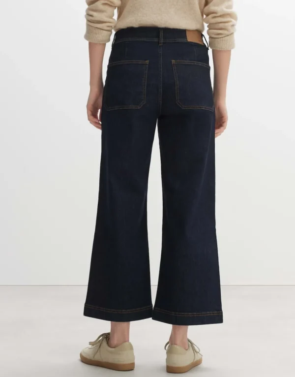 Frau someday Fashion Jeans>Cropped Wide Jeans Macona Blue