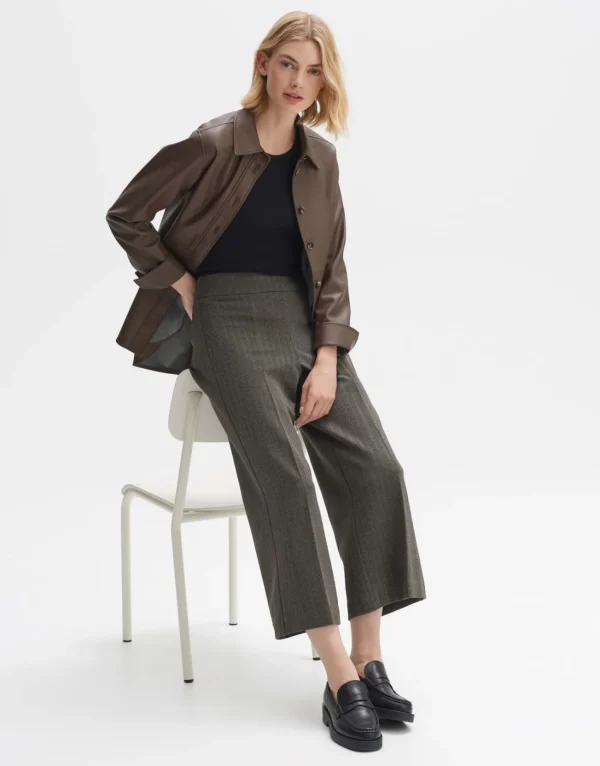Frau someday Fashion Broeken>Culotte Misha Herringbone