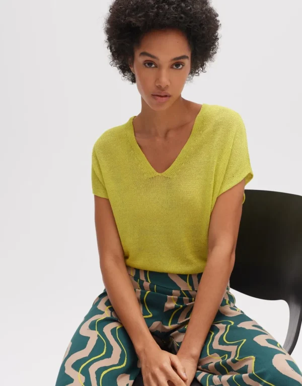 Frau someday Fashion Gebreide Items>Gebreid T-Shirt Pecki