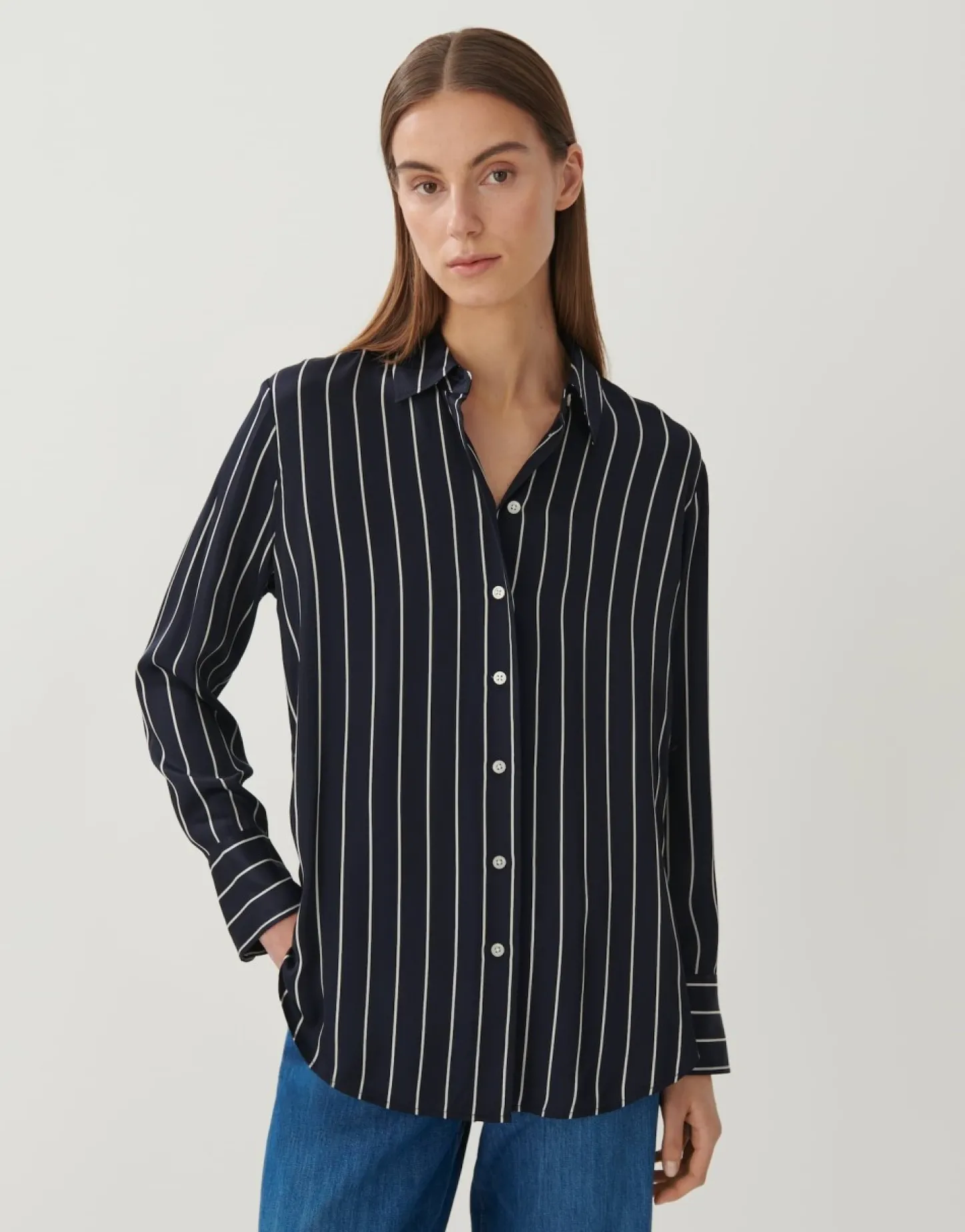 gestreepte_blouse_zisabel_0.webp Frau someday Fashion Blouses>Gestreepte Blouse Zisabel Bold