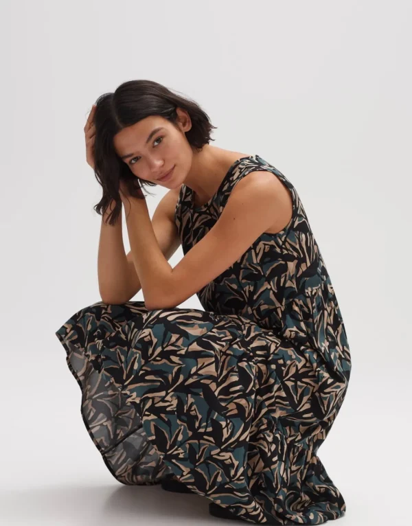 Frau someday Fashion Jurken Rokken>Jurk Met Print Worta Shadow