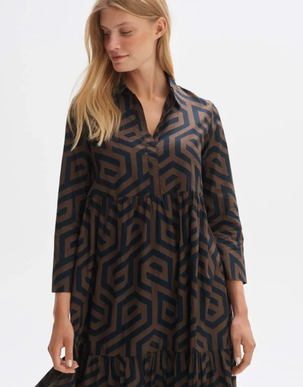 Frau someday Fashion Jurken Rokken>Midi Jurk Werano