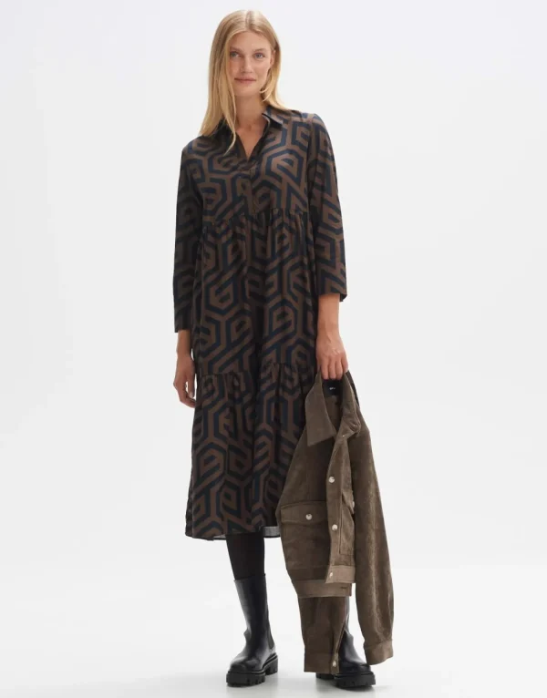 Frau someday Fashion Jurken Rokken>Midi Jurk Werano