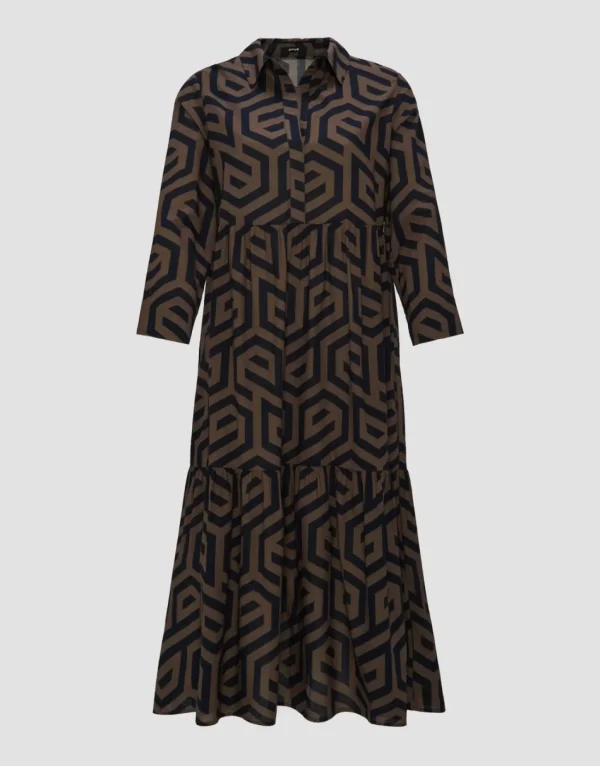 Frau someday Fashion Jurken Rokken>Midi Jurk Werano