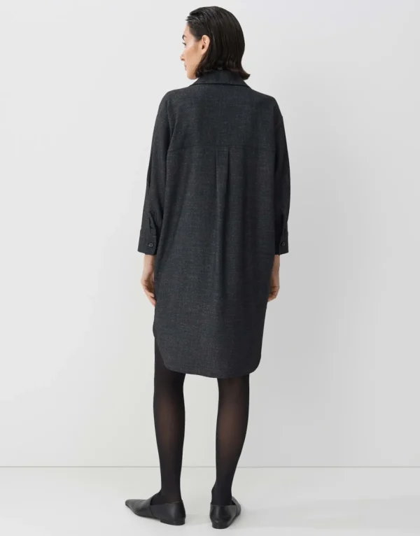 Frau someday Fashion Jurken Rokken>Overhemdjurk Quarolin Texture