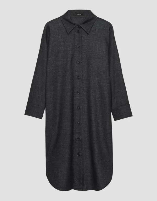 Frau someday Fashion Jurken Rokken>Overhemdjurk Quarolin Texture