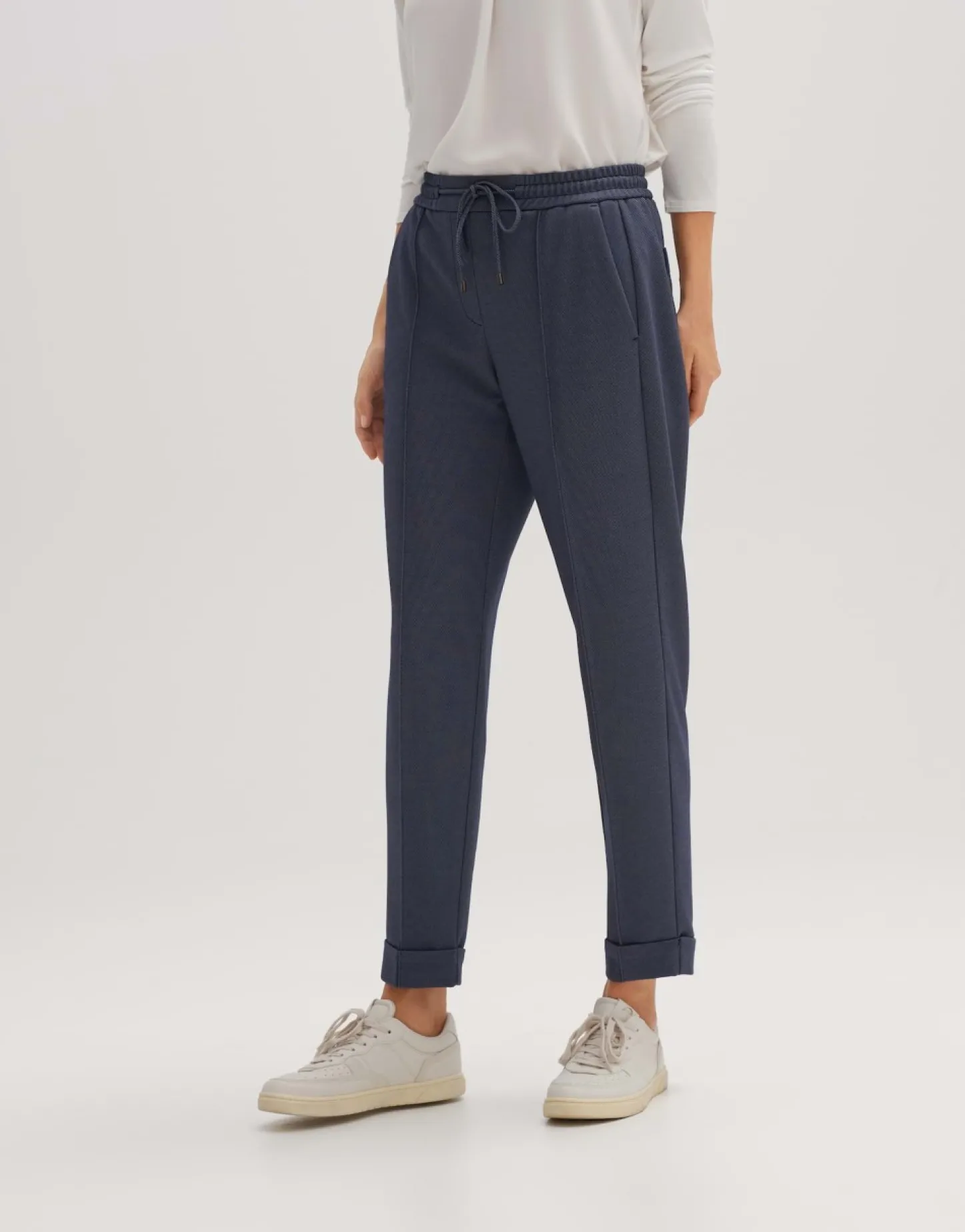 stoffen_broek_melvy_cuff__0.webp Frau someday Fashion Broeken>Stoffen Broek Melvy Cuff Dark