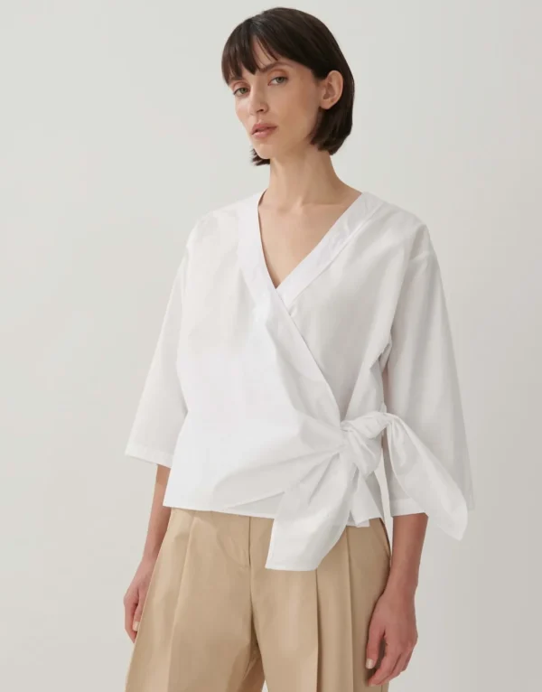 Frau someday Fashion Blouses>Wikkelblouse Zayala